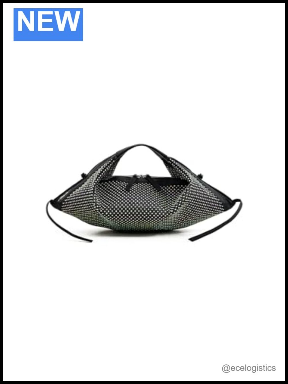Crystal Mesh Luna Mini Crossbody Bag
